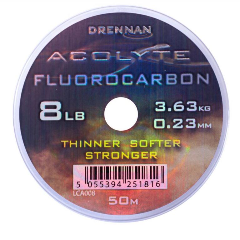DRENNAN ACOLYTE FLUOROCARBON 8LB 0.23  (E-2-80)