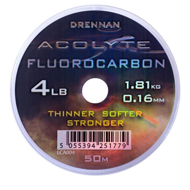 DRENNAN ACOLYTE FLUOROCARBON 4LB 0.16  (E-2-76)