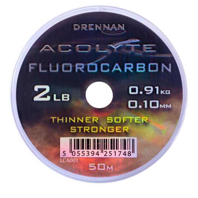 DRENNAN ACOLYTE FLUOROCARBON 2LB 0.10  (E-2-73)