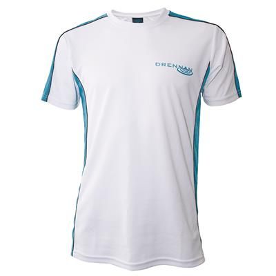 DRENNAN Performance T Shirt White 3XL  (E-2-6)