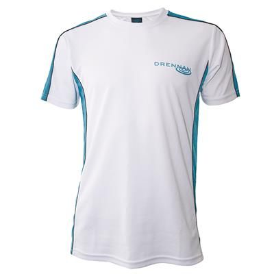 DRENNAN Performance T Shirt White XL  (E-2-4)