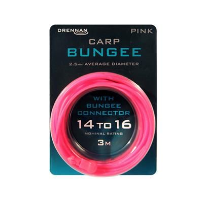 DRENNAN Carp Bungee   pink 14 to 16  (B-2-25)