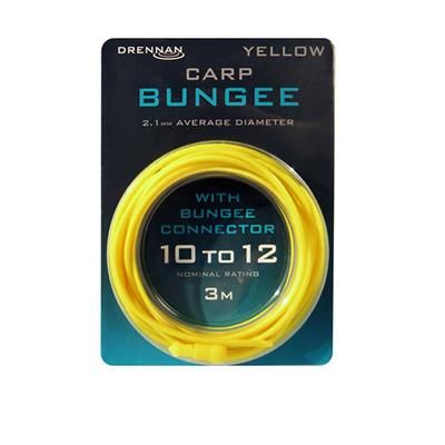 DRENNAN Carp Bungee   yellow 10 to 12  (B-2-23)