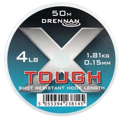 DRENNAN X Tough Hooklink 4lb 0 15mm  (D-1-66)