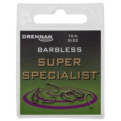 DRENNAN Super Specialist Barbless 18  (B-1-140)