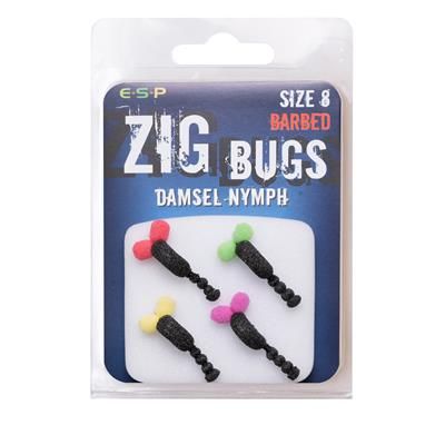 ESP Zig Bug Damsel Nymph 8  (E-2-60)