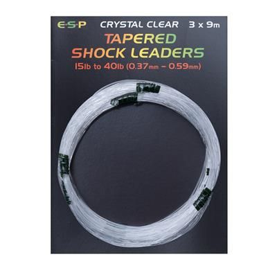 ESP Tapered Shock Leader Clear