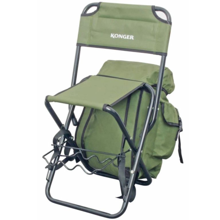 CHAIR WITH BACKPACK AND ROD HOLDER NO.9