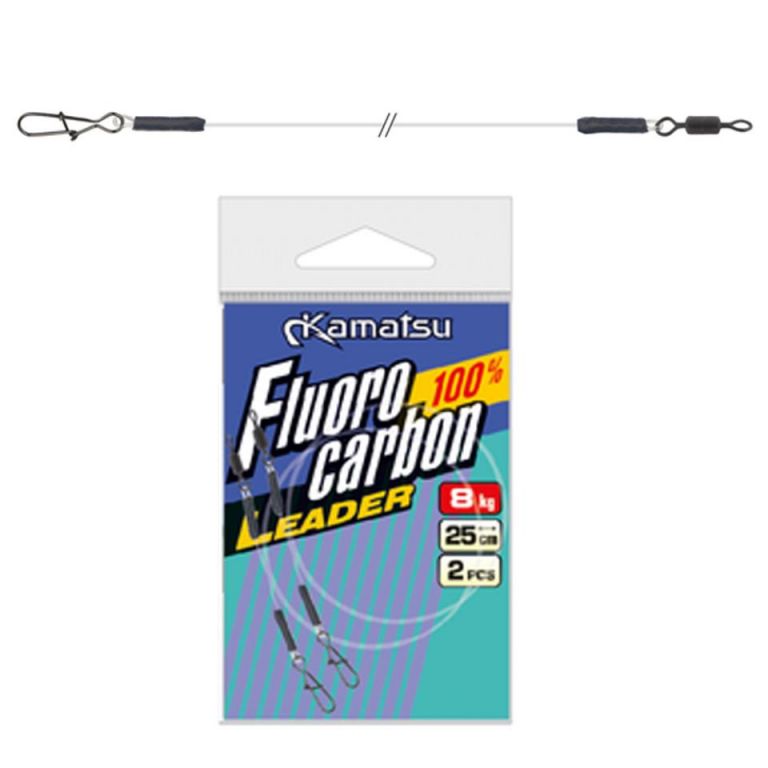 LEADER FLUOROCARBON 100% SLIM INVISIBLE 0,40mm/40c