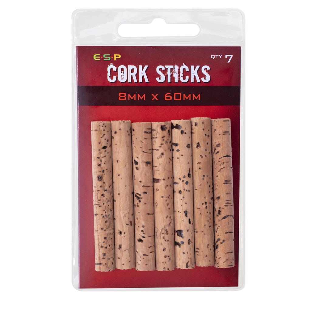 ESP CORK STICKS 8MM  (B-3-12)