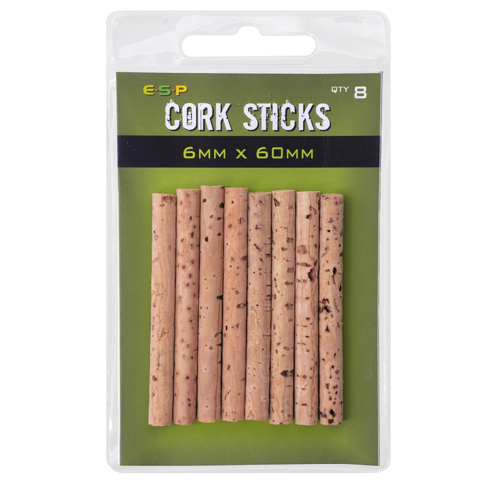 ESP CORK STICKS 6MM  (B-3-5)