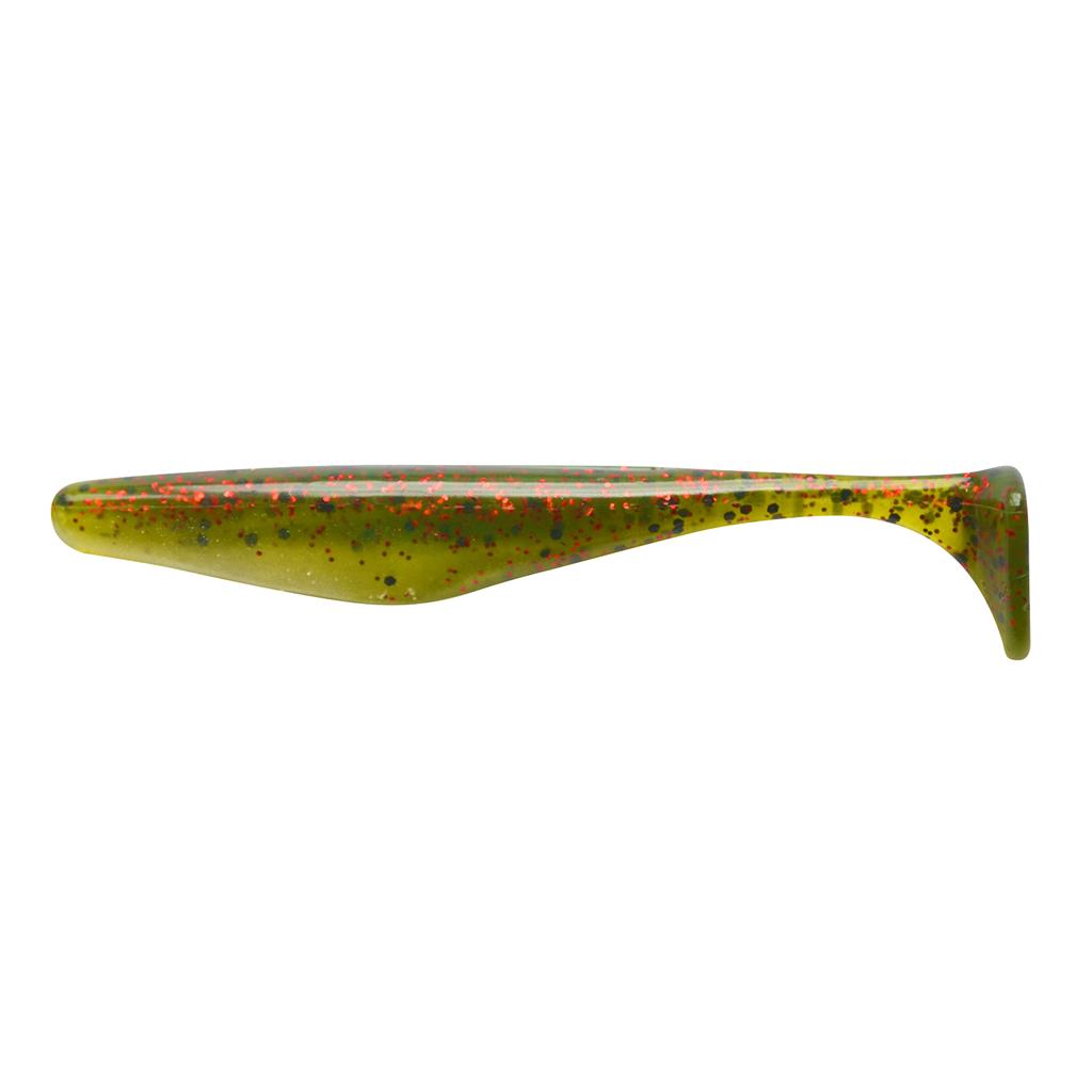 E-SOX DROPSHOT LURES , PADDLE TAILS , RED SHIMMER  (D-5-3)