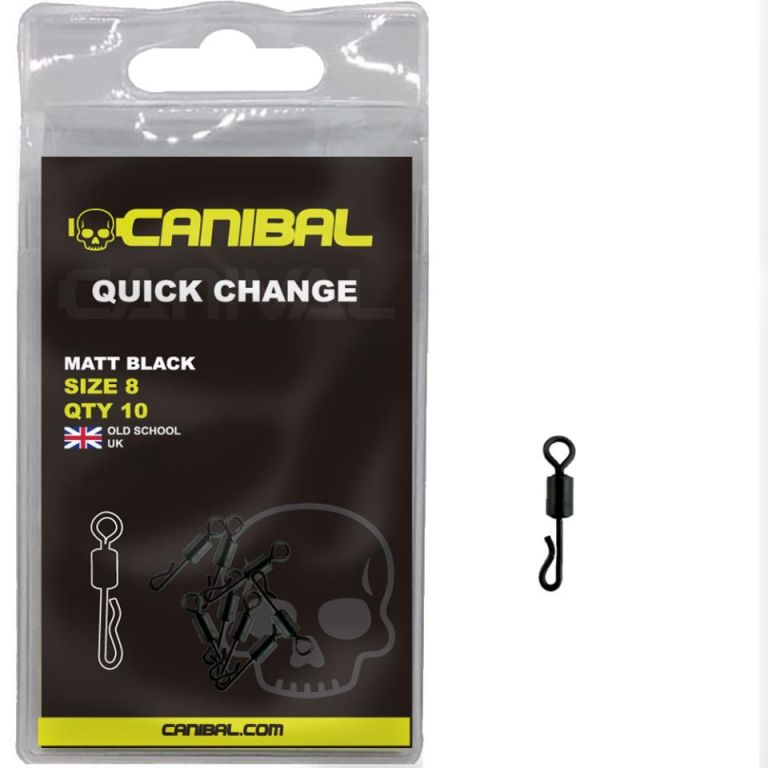 CANIBAL Quick Change Swivels 10 UND  (E-1-98)