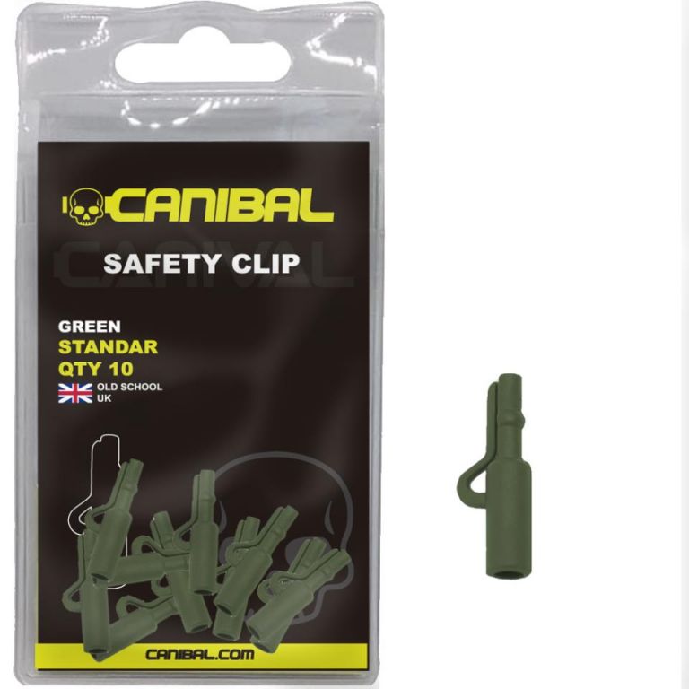 CANIBAL Safety Lead Clips 10 UND  (E-1-94)