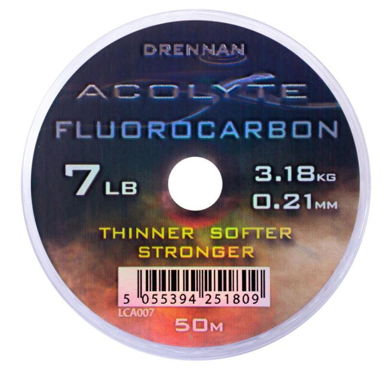 DRENNAN ACOLYTE FLUOROCARBON 7LB 0.21  (E-2-79)