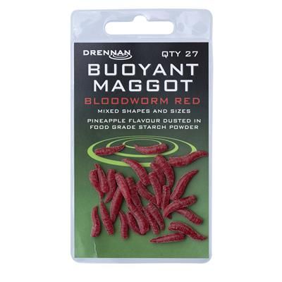 DRENNAN Buoyant Maggot bloodwormRed  (A-2-24)