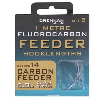 DRENNAN FLUOROCARBON 1MT FEEDER CARBON FEEDER 14  (C-4-78)