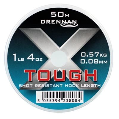 DRENNAN X Tough Hooklink 1lb4oz 0 08mm  (D-1-60)