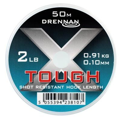 DRENNAN X Tough Hooklink 2lb 0 10mm  (D-1-62)