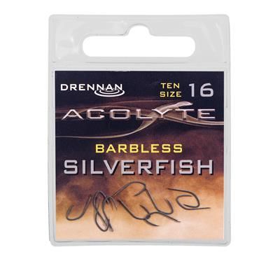 [HSA0416] DRENNAN Acolyte PTFE Silverfish Barbless 16  (B-1-23)