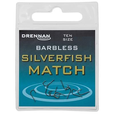 [HSSMTB016] DRENNAN Barbless Silverfish Match 16
