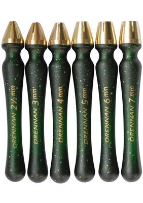 [TABP001] DRENNAN Brass Head BreadPunches pk 6  (A-1-78)