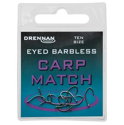 [HEBMA010] DRENNAN Eyed B'less Carp Match 10
