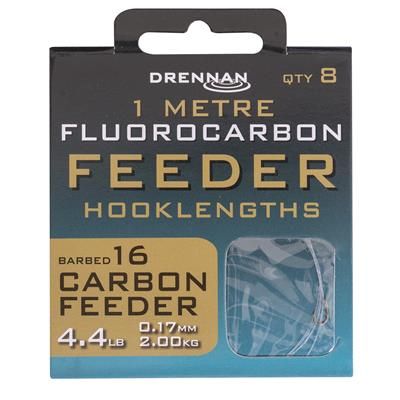 [HNFFCFDM16] DRENNAN FLUOROCARBON 1MT FEEDER CARBON FEEDER 16  (C-4-79)