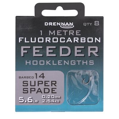 [HNFFSSPM14] DRENNAN FLUOROCARBON 1MT FEEDER SUPER SPADE 14  (C-4-72)