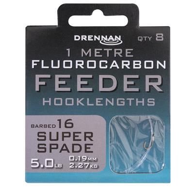 [HNFFSSPM16] DRENNAN FLUOROCARBON 1MT FEEDER SUPER SPADE 16  (C-4-73)