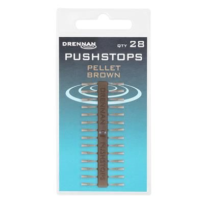 [TGQSB000] DRENNAN Pushstop   Pellet Brown  (A-1-43)