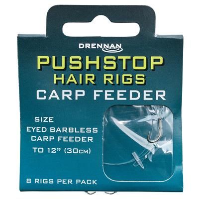 [HNQCFD008] DRENNAN Pushstop HRig Carp Feeder 8  (C-4-33)