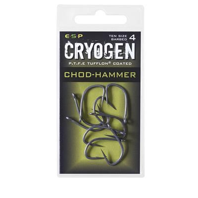 [EHCCH004] ESP Chod-Hammer Cryogen Hooks, Size 4  (B-3-69)
