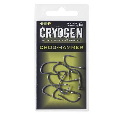 [EHCCH006] ESP Chod-Hammer Cryogen Hooks, Size 6  (B-3-70)