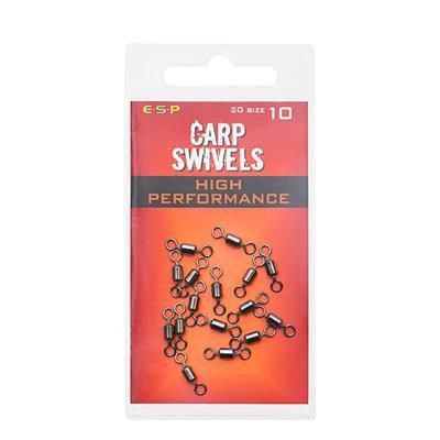 [ETCS010] ESP H P Carp Swivels sz10  (A-3-42)