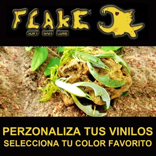 [141640] FLAKE  FLAKE CRAW SKIRT 4 Pulgadas 13,5 gr 5 Uds.