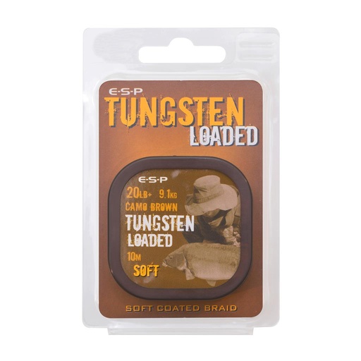 [ELTL20CASO] ESP Tungsten Loaded - SOFT , Camo Brown 20lb